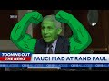 Dr. Anthony Fauci hulks out on Rand Paul