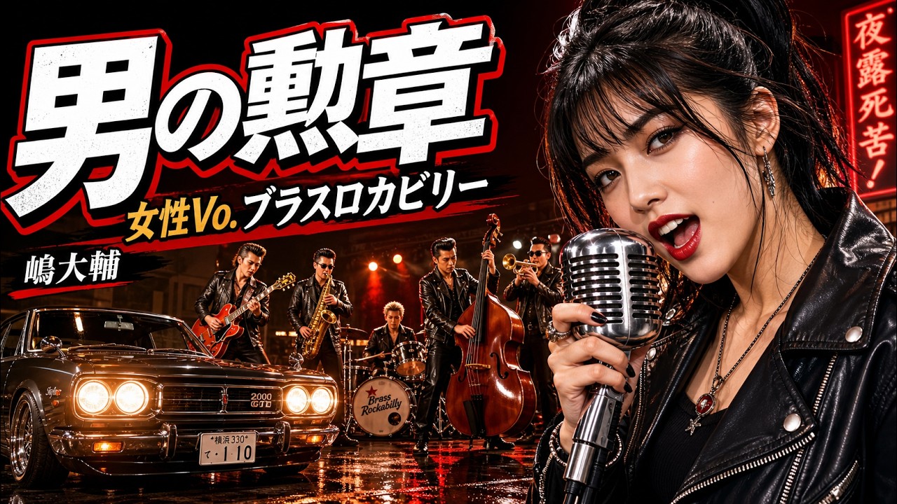 A Man's Medal - Daisuke Shima | Female Vocals Brass Rockabilly