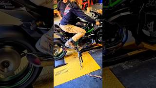 🚀POWER OF NINJA💥 #H2r #shorts #shortvideo #shortfeed #trendingshorts #trending #rider #kawasaki