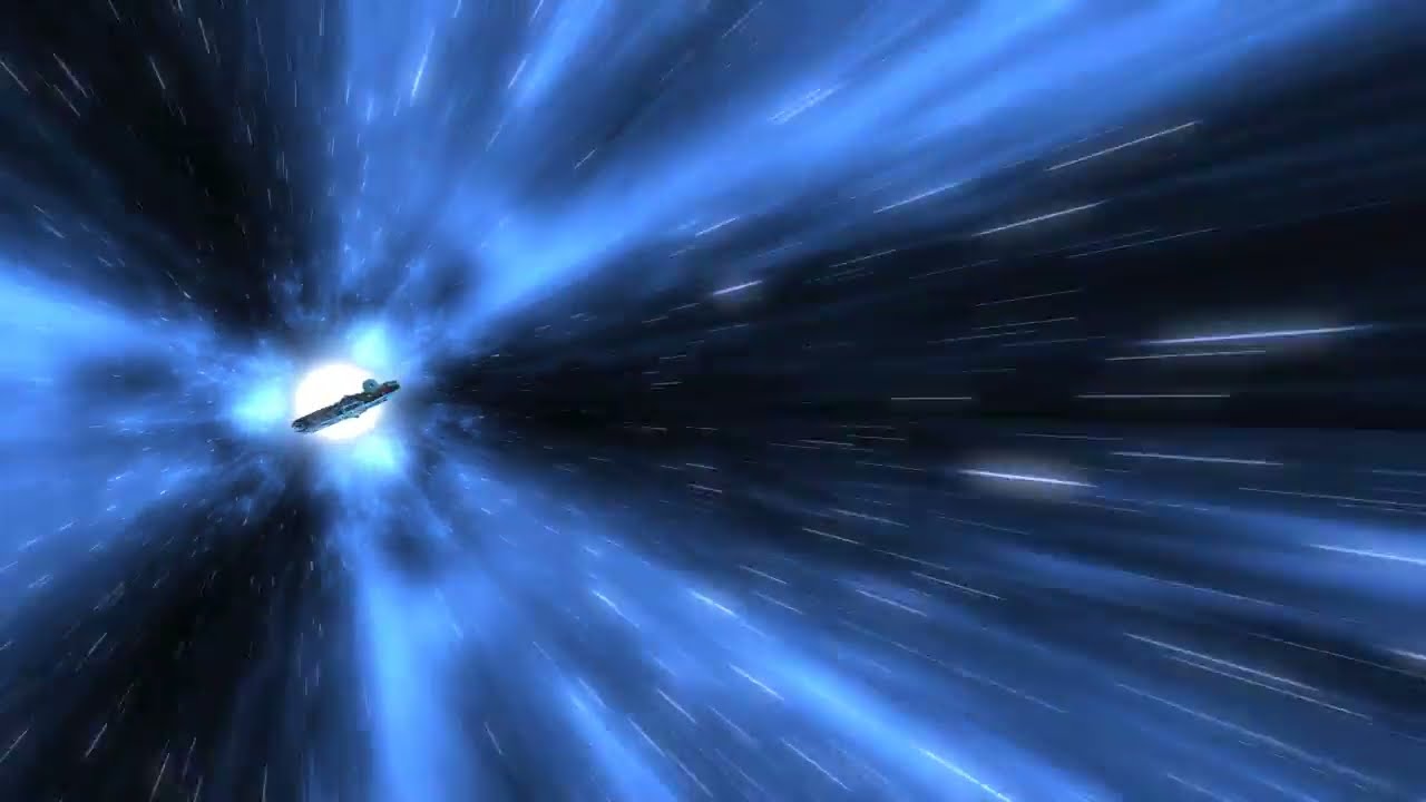 Star Wars Millennium Falcon Hyperspace Test Force Awakens Style YouTube