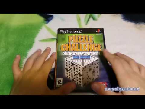 Puzzle Challenge Crosswords And More Unboxing Black Label Complete PS2
