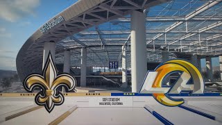 Saints vs Rams Madden 26 full game 2026 NFL season Preseason Week 2￼