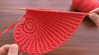 INCREDIBLE 😲 Super Easy How To Crochet a Coaster Supla - Çok Kolay Tığ İşi Supla Bardak Altlığı..