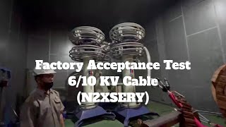 Factory Acceptance Test 6/10KV Cable (N2XSERY) II Hi - Pot Test