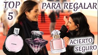 Los 5 mejores perfumes para regalar a una mujer