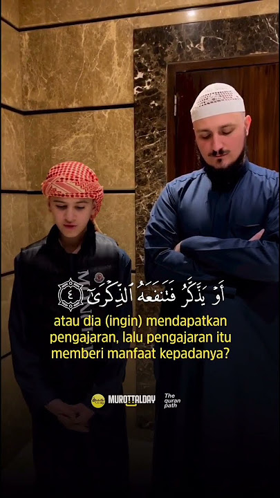 Surah Abasa 1-10