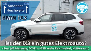 BMW iX3 | Autobahn Verbrauch und Reichweite + Test Kompakt