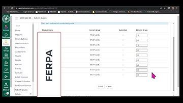 22 06 27 Submitting Midterm and Final Grades in Canvas at Glen Oaks Community College