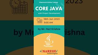 #CoreJava #JavaHariKrishna #JavaTrining #Programming #softwaretraining screenshot 3
