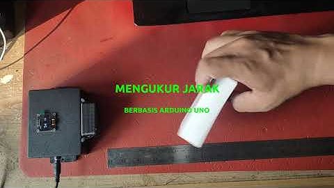 PROJECT #173: PROTOTYPE  ALAT PENGUKUR JARAK DENGAN  OLED BERBASIS ARDUINO UNO DAN SENSOR ULTRASONIK