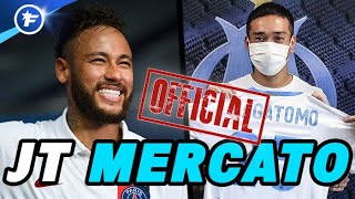 OFFICIEL : Neymar annonce qu'il reste au PSG, Nagatomo signe à l'OM | Journal du Mercato