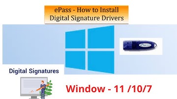 Digital signature installation in windows 10 ll How To Add Digital Signature in Internet Explorer