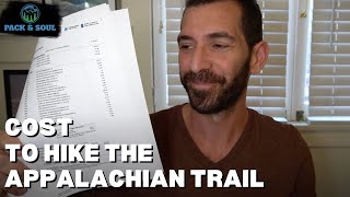 How Much Does It COST to Hike The Appalachian Trail? -- Actual Credit Card Statement!