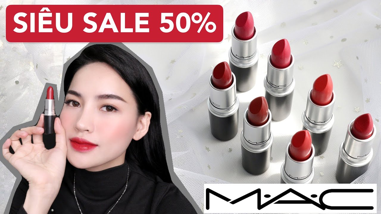 REVIEW 7 Màu son HUYỀN THOẠI BÁN CHẠY của MAC! [Video có chứa Affiliate Marketing]