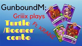 GunboundM: Boomer/Turtle combo Gameplay Ft.KRANZ