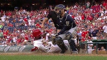 MIL@WSH: Werth laces a two-run double into the gap