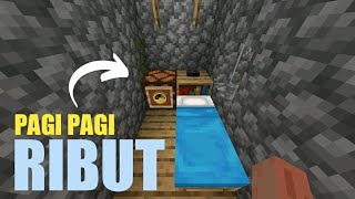 Cara membuat jam alarm otomatis di minecraft!
