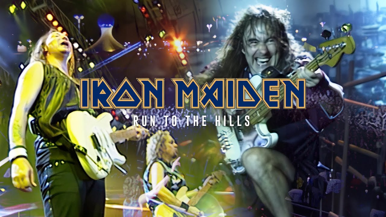 Iron Maiden - Run To The Hills (Rock In Rio 2001 Remastered) 4k 60fps Iron Maiden - Run To The Hills (Rock In Rio 2001 Remastered) 4k 60fps