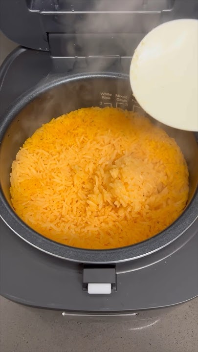 Real MEXICAN RICE in Rice Cooker - YouTube