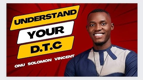 QUICK STARTER GUIDE 👉 DTC EXPLANATION