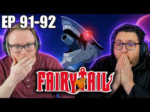 THE REAL ERZA V. ERZA We REACT to FAIRYTAIL Episodes 91-92 for the first time!!!