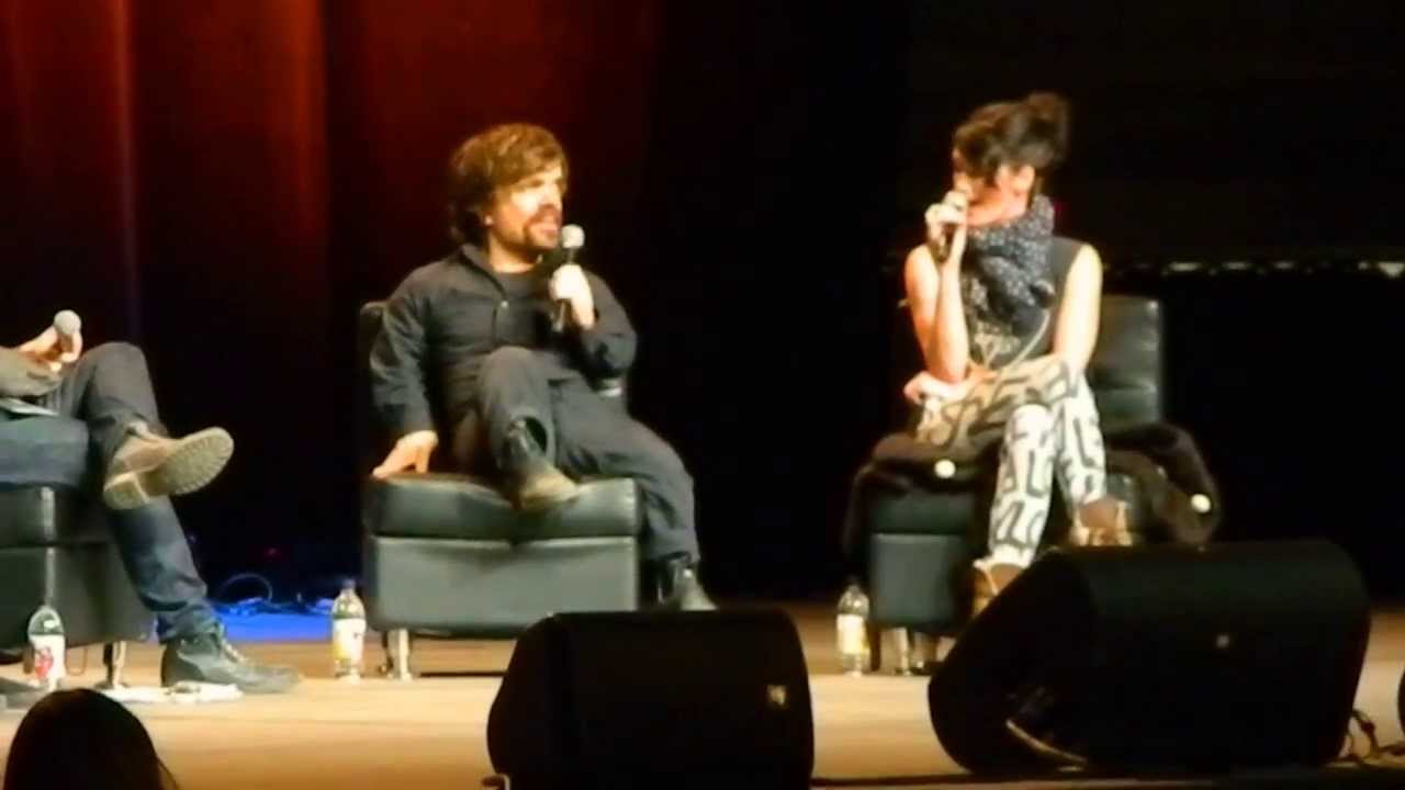 Peter Dinklage & Lena Headey Panel at the Calgary Comic Con #2