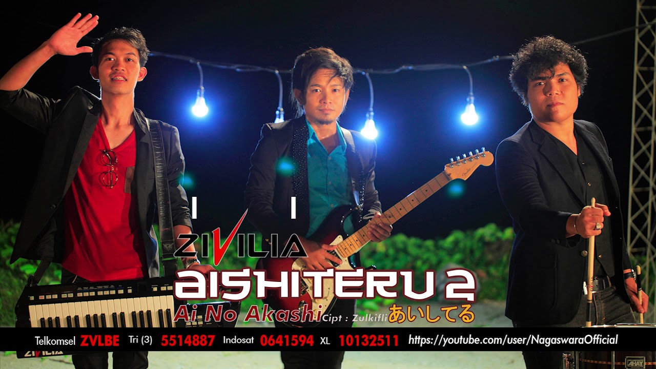 Lirik dan Chord Kunci Ai No Akashi - Zivilia