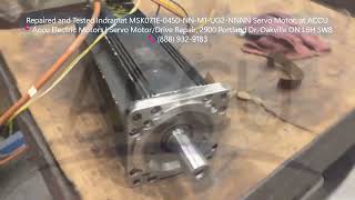 Repaired and Tested Indramat MSK071E-0450-NN-M1-UG2-NNNN Servo Motor, at ACCU