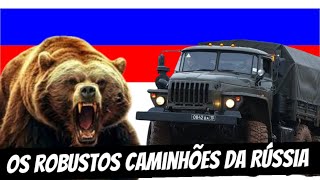 Por que os CAMINHÕES da RÚSSIA são BONS no BARRO?