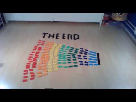 Hevesh5 contest entry - Domino stop motion!