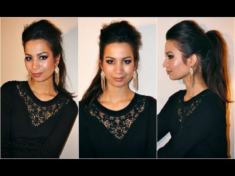 Uitgelezene Kapsel: messy rock ponytail - YouTube NL-15