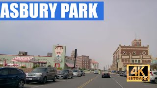 Driving around Asbury Park, NJ (4K)