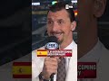 Zlatan has nothing but respect for Spanish midfielder Rodri 🤝