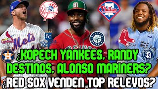 ¿YANKEES X KOPECH, PADRES X CROCHET, MARINERS X ALONSO, ROBERT JR, PHILLIES X TUCKER? NOTICIAS MLB