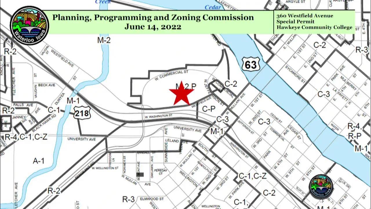 City of Waterloo City Planning, Programming & Zoning Commission Meeting