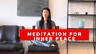 daily meditation to develop lasting inner peace | CATT YIU