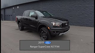 2019 Ford Ranger XLT SuperCrew FX4|In Depth Review|Test Drive