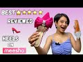 Trying Best Reviewed Heels from MEESHO😱| Is it worth it ?