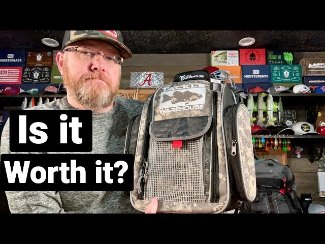 MOST POPULAR Fishing Backpack! Tackle Warehouse Fishing