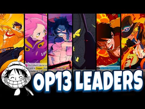 Imu's Reveal + All OP13 Leaders || One Piece Trading Card Game