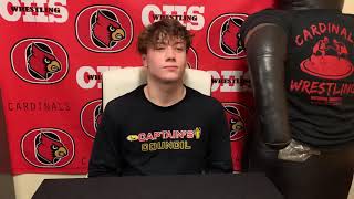 Coaches Corner Episode Eight With A Sophomore Wrestler Seth Dawkins
