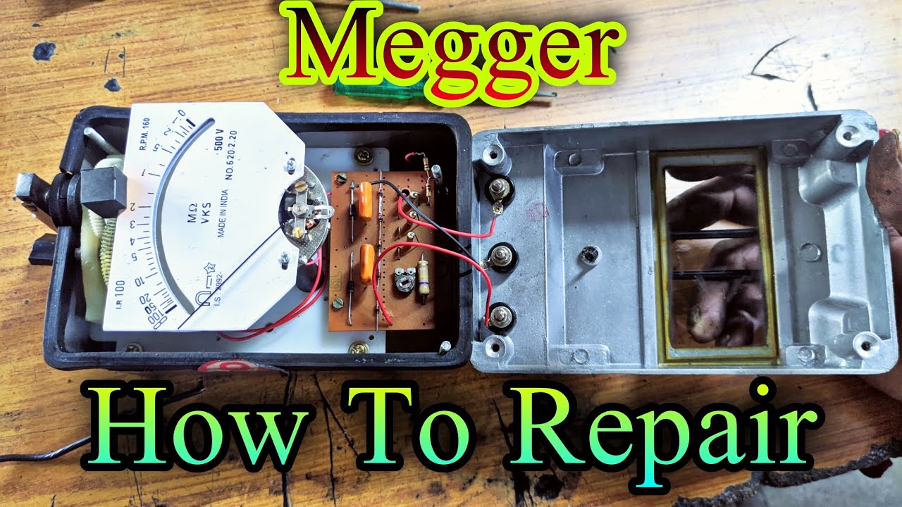 How To Repair Megger ! Now PSB - YouTube