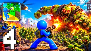 Zombie Apocalypse Save World Gameplay Walkthrough Part 4 - Undead Uprising (iOS, Android) screenshot 1