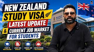 New Zealand Study Visa Latest Updates & Visa Trend - JOB Availability for Students?