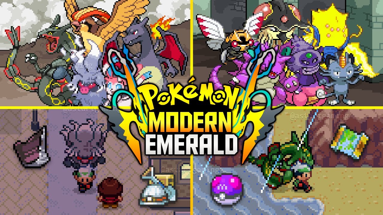 ОБНОВЛЕННАЯ И ЗАВЕРШЕННАЯ версия Pokemon GBA с 9-м поколением, Wonder Trade, Modern Frontier, EXP...