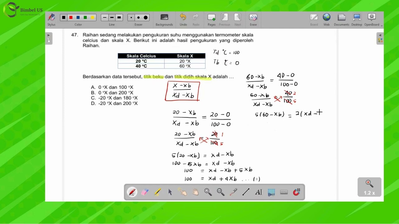 Pembahasan Soal OSN IPA SD Tingkat Nasional  Pemahaman Suhu & Skala Termometer 🔬