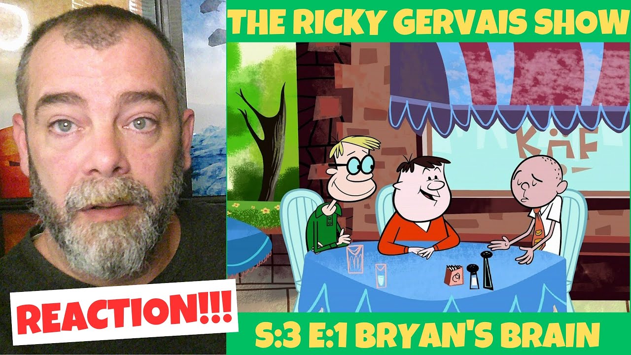 Java Ricky Humongous Reaction The Ricky Gervais Show S:3E:1 Bryan's Brain REACTION - YouTube
