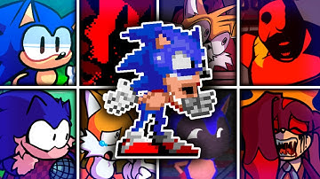 For Hire but Different Sonic Characters Sings (Funkin For Hire) 🐱- FNF Cover