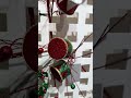 Raz 26" Set of 2 Green or White Drum Christmas Tree Spray F4602481