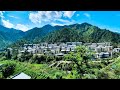 Indian institute of technology Mandi     Himachal Pradesh   North campus view from B8 Hostel